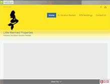 Tablet Screenshot of panamacitybeach-rentals.com